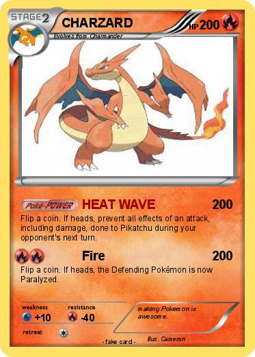 Pokemon CHARZARD