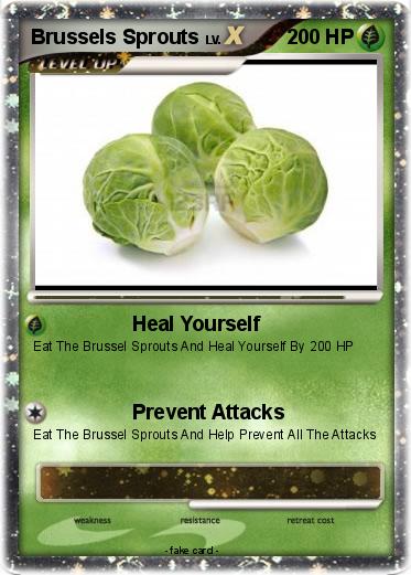Pokemon Brussels Sprouts