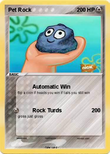 Pokemon Pet Rock