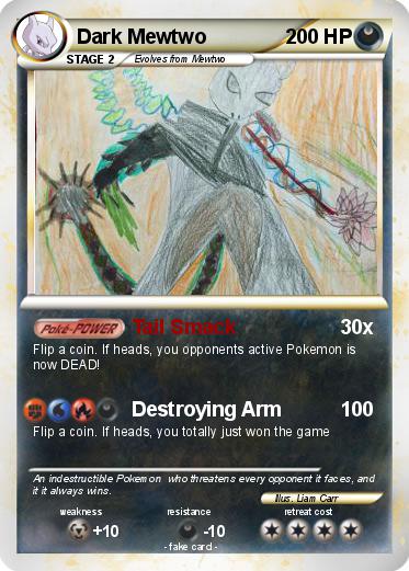 Pokemon Dark Mewtwo