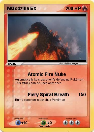 Pokemon MGodzilla EX