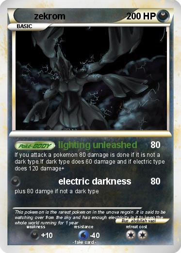 Pokemon zekrom