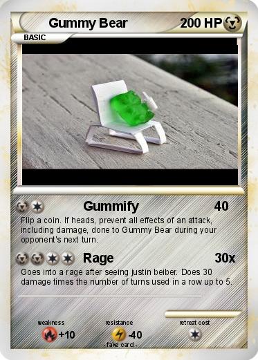 Pokemon Gummy Bear