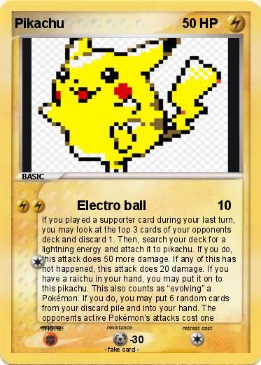 Pokemon Pikachu