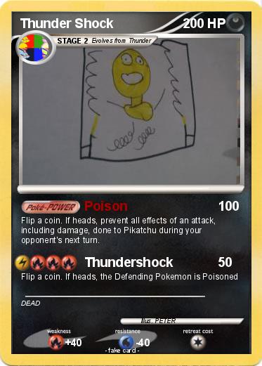 Pokemon Thunder Shock