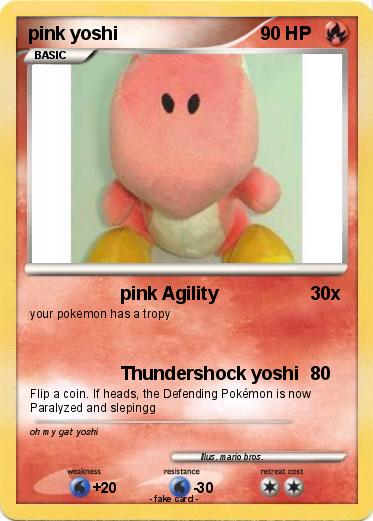 Pokemon pink yoshi