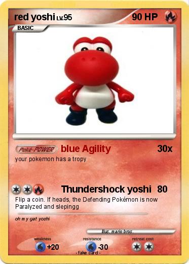 Pokemon red yoshi