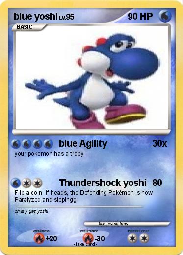 Pokemon blue yoshi