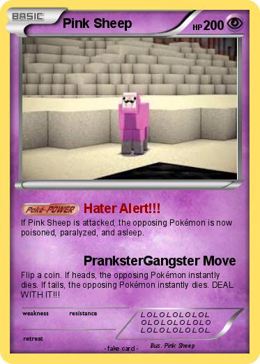 Pokemon Pink Sheep