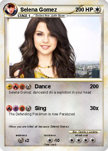 Pokemon Selena Gomez