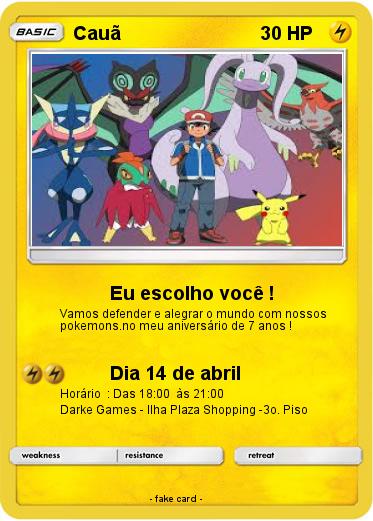 Pokemon Cauã