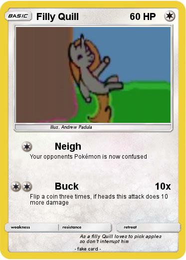Pokemon Filly Quill
