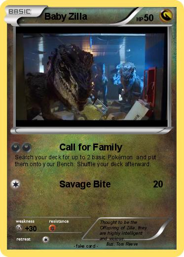 Pokemon Baby Zilla