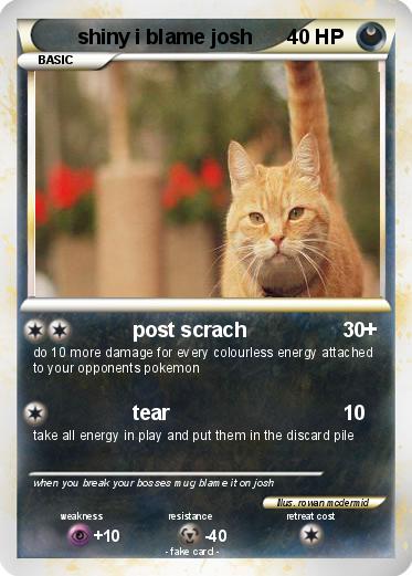 Pokemon shiny i blame josh