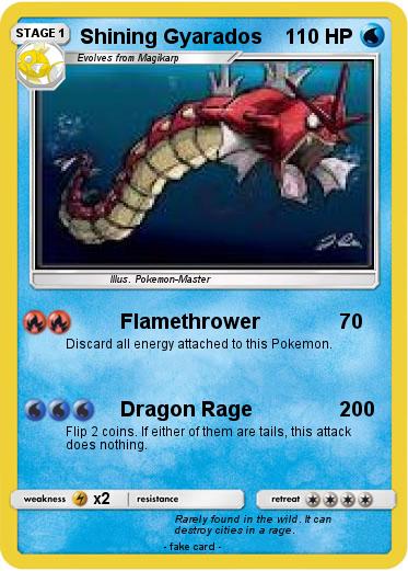 Pokemon Shining Gyarados