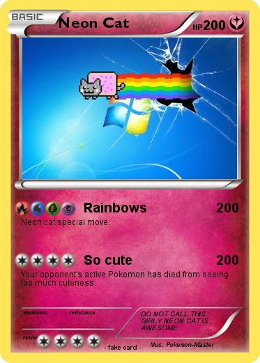 Pokemon Neon Cat