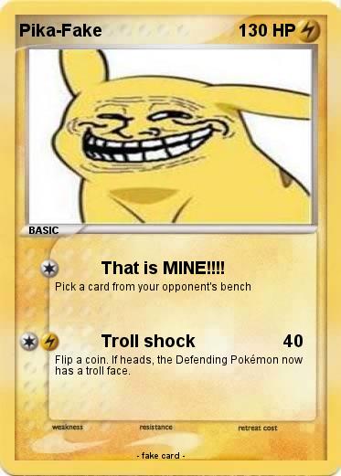 Pokemon Pika-Fake