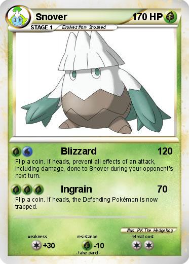 Pokemon Snover