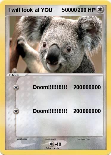 Pokemon I will look at YOU      50000