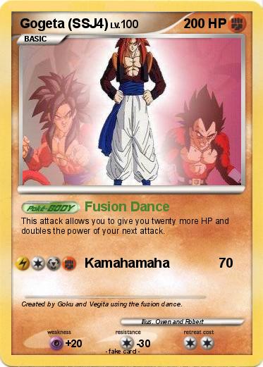 Pokemon Gogeta (SSJ4)