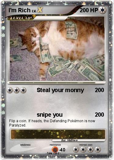 Pokemon I'm Rich