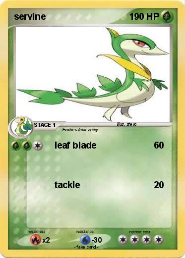 Pokemon servine