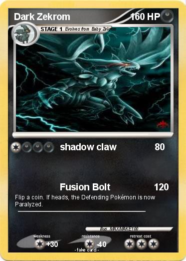 Pokemon Dark Zekrom