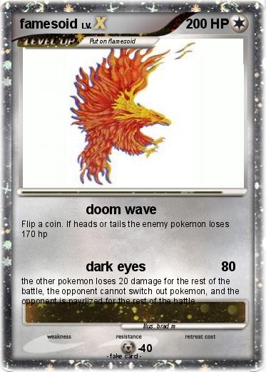 Pokemon famesoid