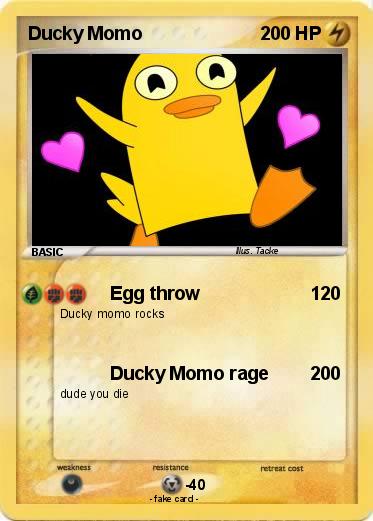 Pokemon Ducky Momo