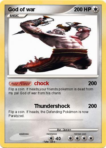 Pokemon God of war