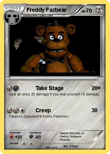 Pokemon Freddy Fazbear