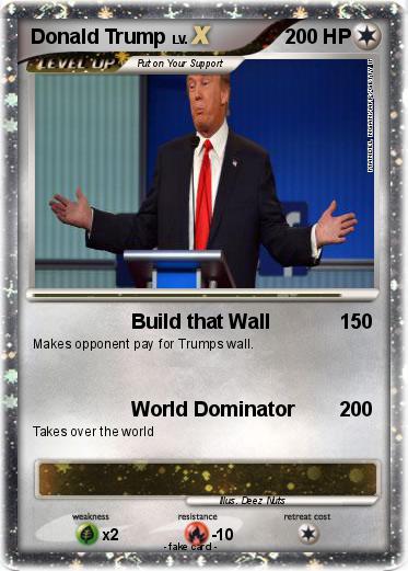 Pokemon Donald Trump