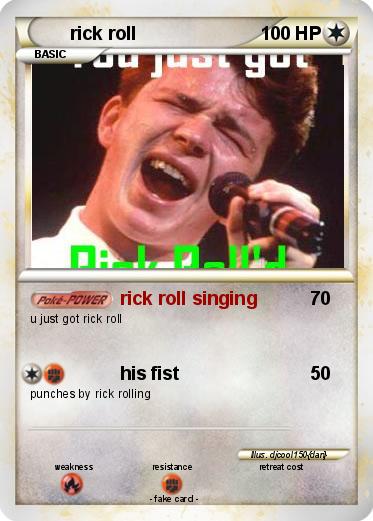 Pokemon rick roll