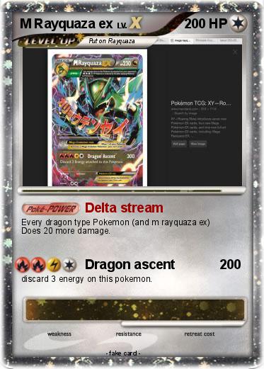 Pokemon M Rayquaza ex