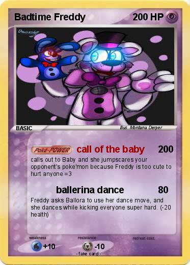 Pokemon Badtime Freddy