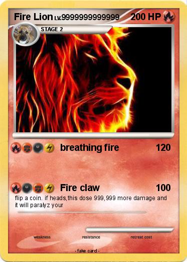 Pokemon Fire Lion