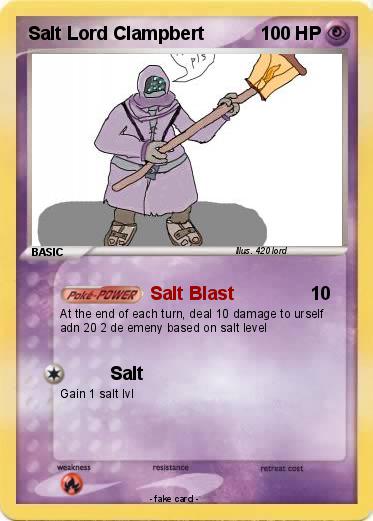 Pokemon Salt Lord Clampbert