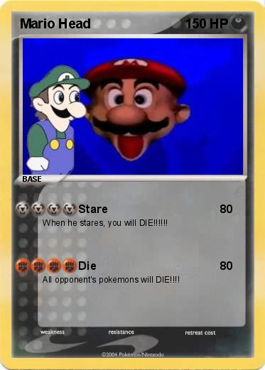 Pokemon Mario Head