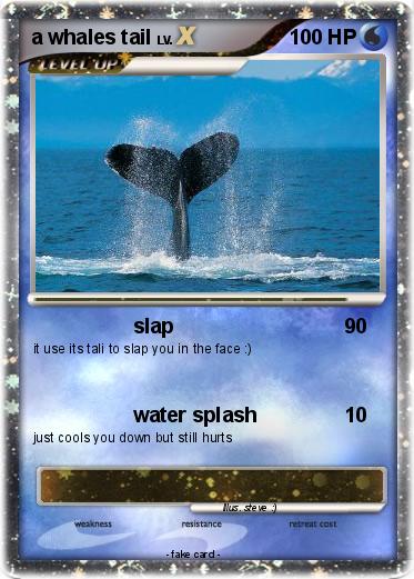 Pokemon a whales tail