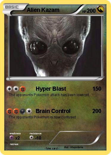 Pokemon Alien Kazam