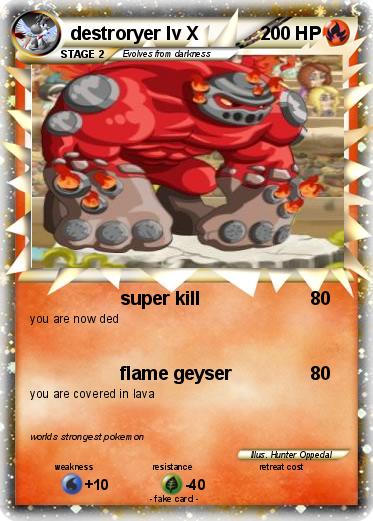 Pokemon destroryer lv X