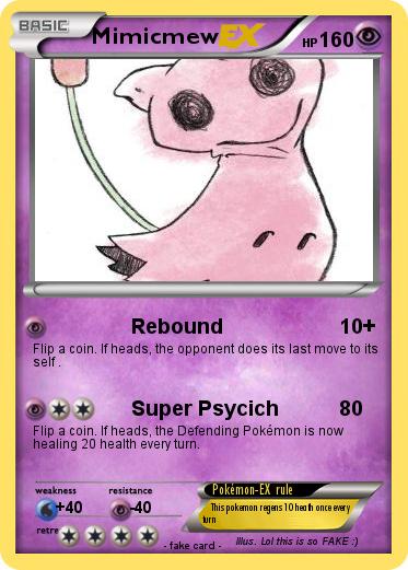 Pokemon Mimicmew