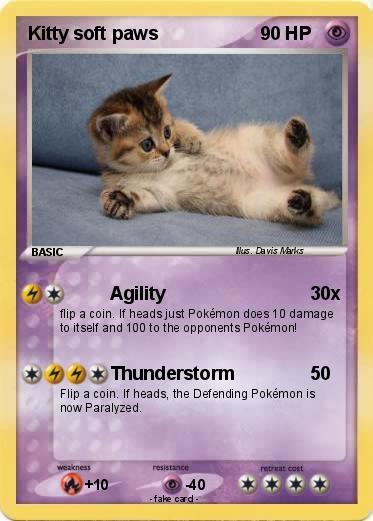 Pokemon Kitty soft paws