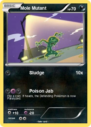 Pokemon Mole Mutant