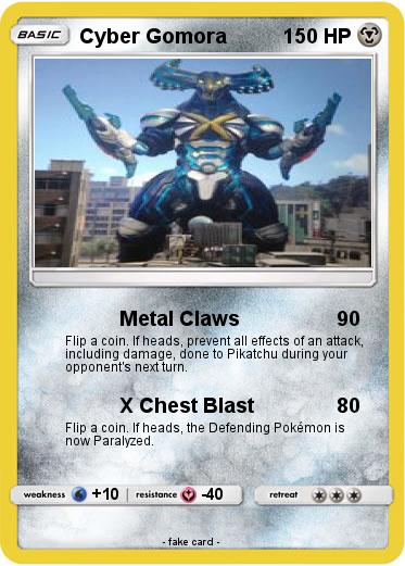 Pokemon Cyber Gomora