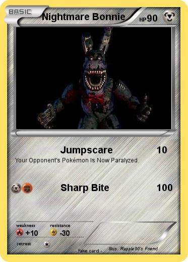 Pokemon Nightmare Bonnie