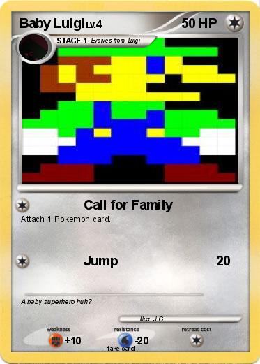 Pokemon Baby Luigi