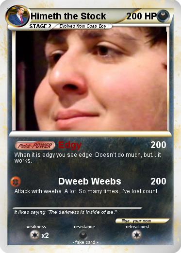 Pokemon Himeth the Stock