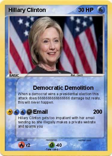 Pokemon Hillary Clinton