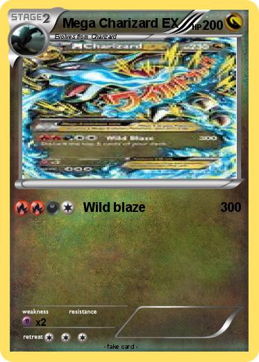 Pokemon Mega Charizard EX